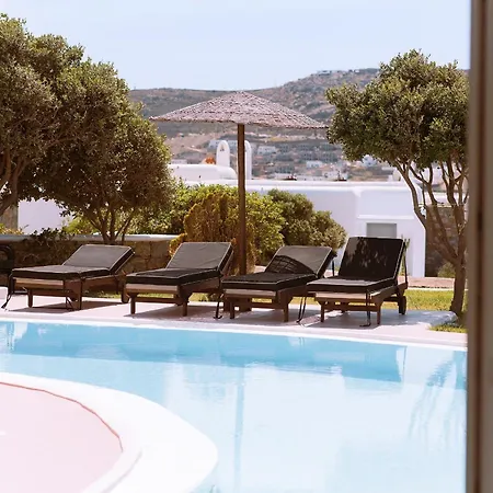 شقة Mykonos White Villa, 5 Bedroom With Private Pool And Breakfast *