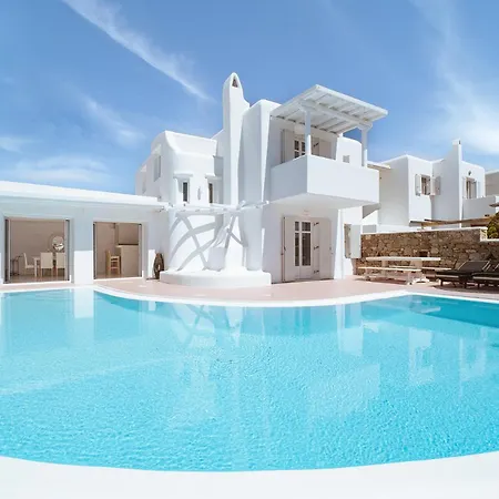 Apartment Mykonos White Prince, 5 Bedroom With Private Pool! Panormos (Mykonos)
