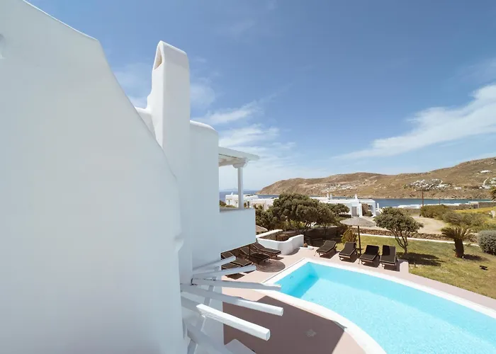 Appartamento Mykonos White Villa, 5 Bedroom With Private Pool And Breakfast