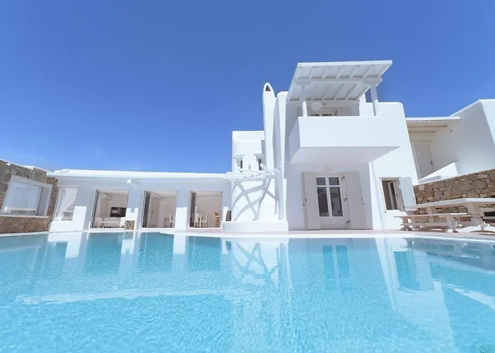 Mykonos White Villa, 5 Bedroom With Private Pool And Breakfast