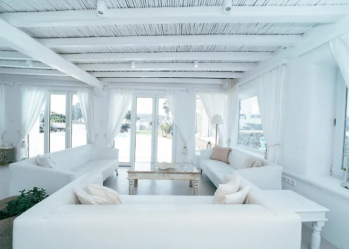 Mykonos White Villa, 5 Bedroom With Private Pool And Breakfast *