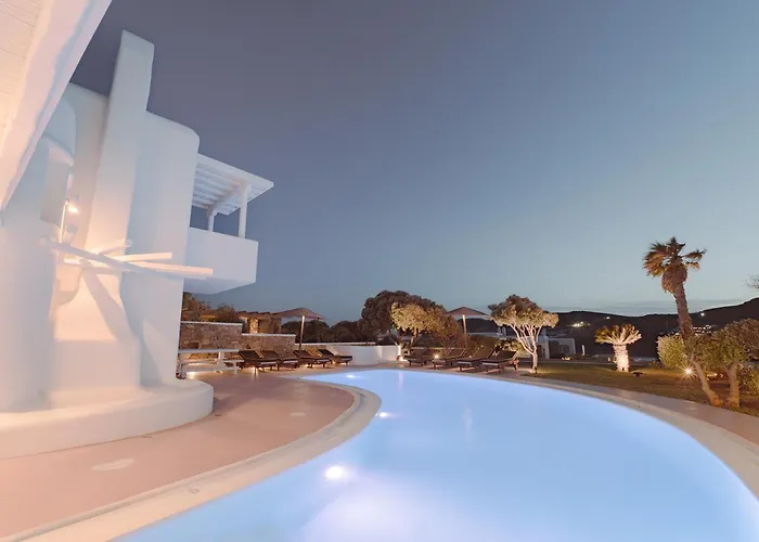 Mykonos White Villa, 5 Bedroom With Private Pool And Breakfast