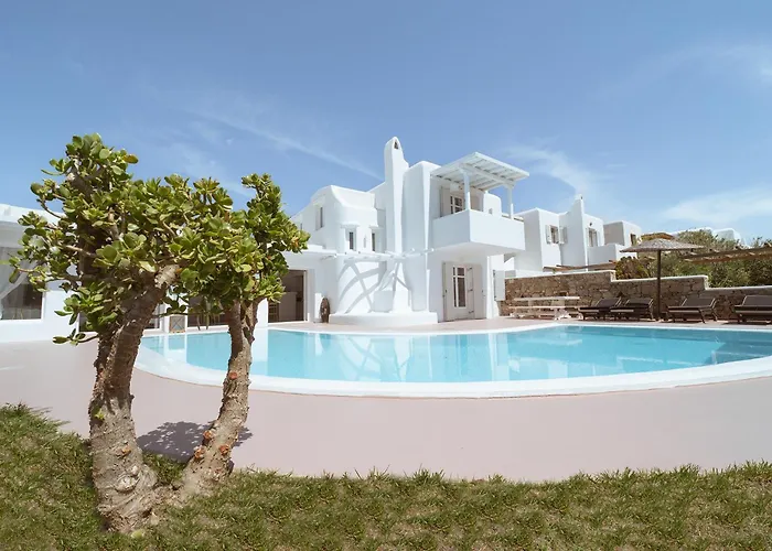 Appartamento Mykonos White Villa, 5 Bedroom With Private Pool And Breakfast *