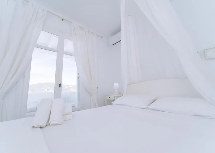 Mykonos White Villa, 5 Bedroom With Private Pool And Breakfast Διαμέρισμα Καλό Λιβάδι