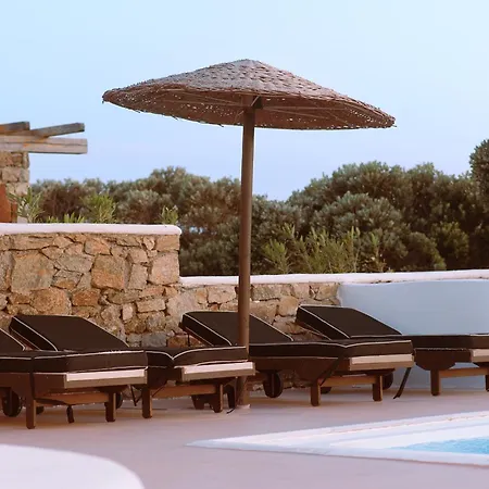 Daire Mykonos White Villa, 5 Bedroom With Private Pool And Breakfast Kalo Livadi