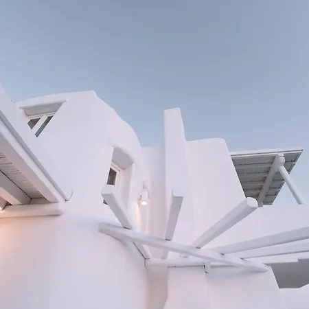 Daire Mykonos White Villa, 5 Bedroom With Private Pool And Breakfast
