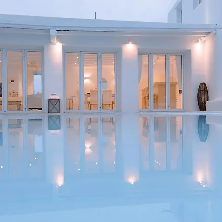 Daire Mykonos White Villa, 5 Bedroom With Private Pool And Breakfast Kalo Livadi